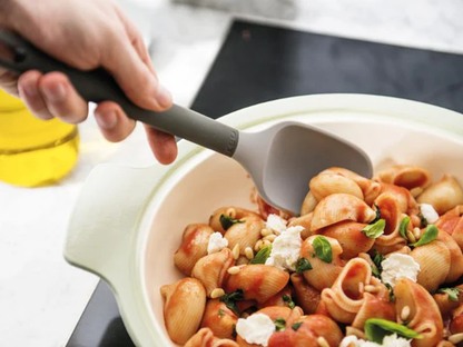 BergHOFF Leo 12.75" Nylon Serving Spoon, Gray