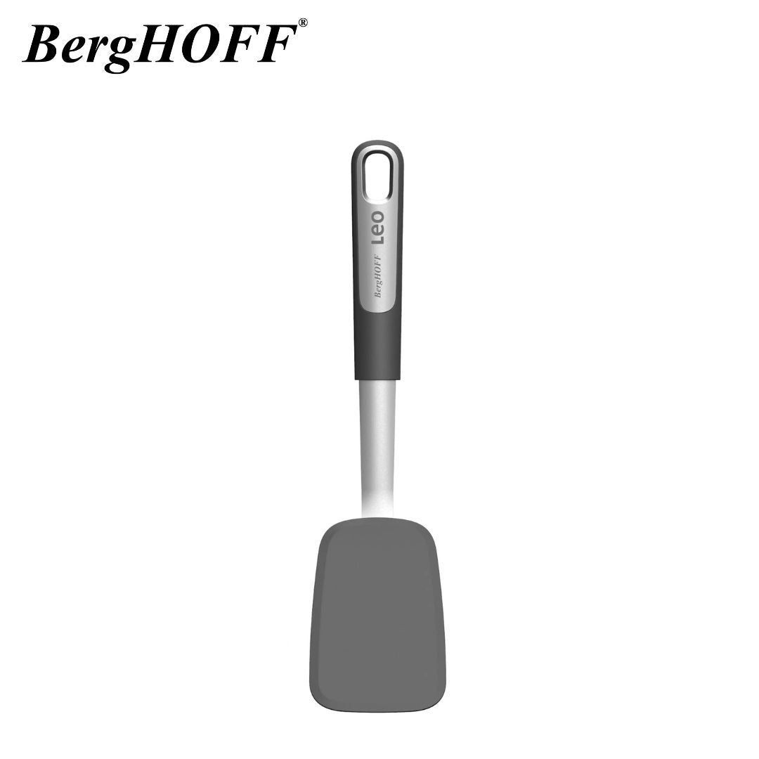BergHOFF Leo Graphite Nonstick Silicone Flexible Turner 12.5", Recycled Material