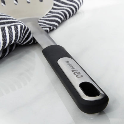 BergHOFF Leo Graphite Stainless Steel Slotted Turner 13.75"