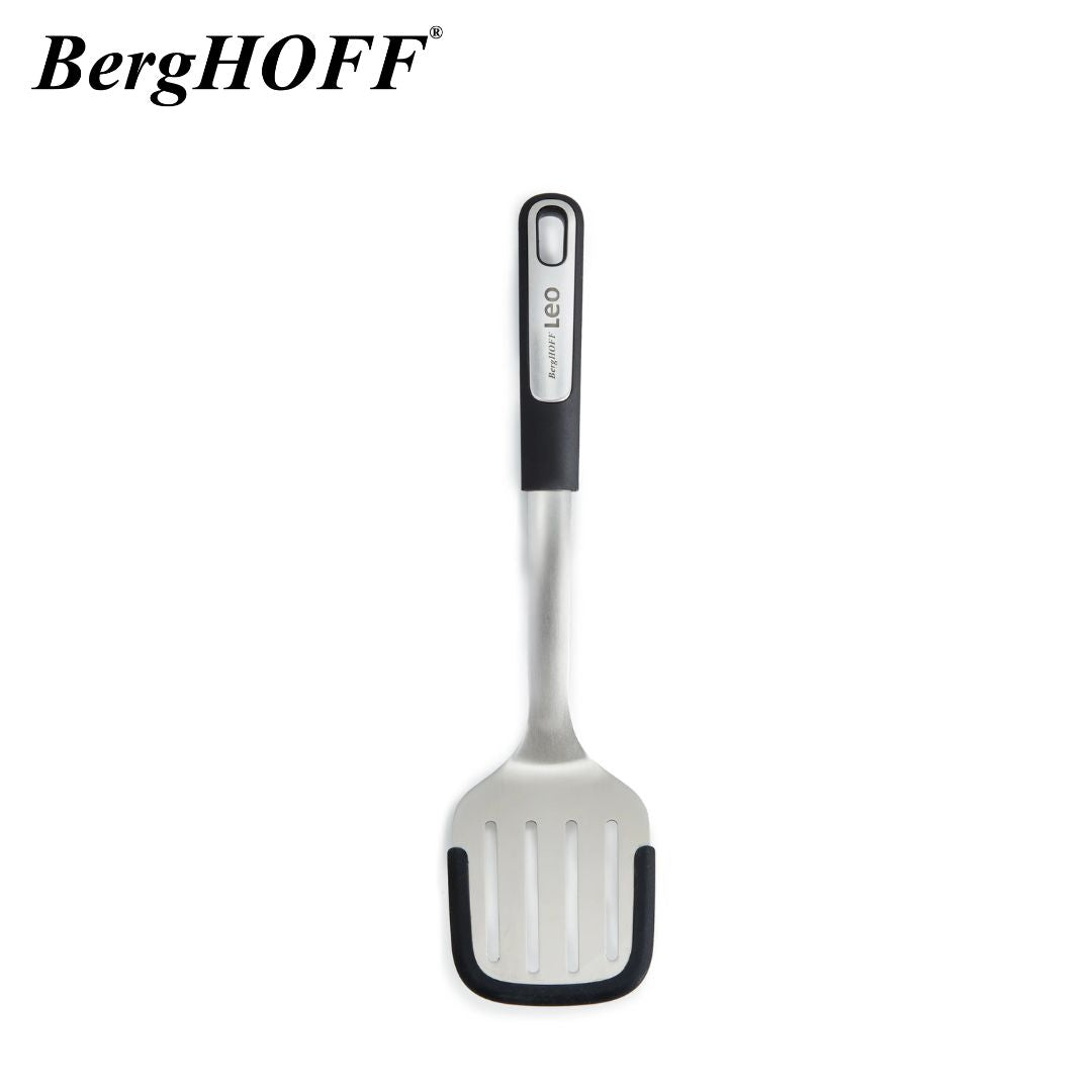 BergHOFF Leo Graphite Stainless Steel Slotted Turner 13.75"