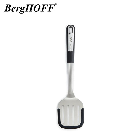 BergHOFF Leo Graphite Stainless Steel Slotted Turner 13.75"