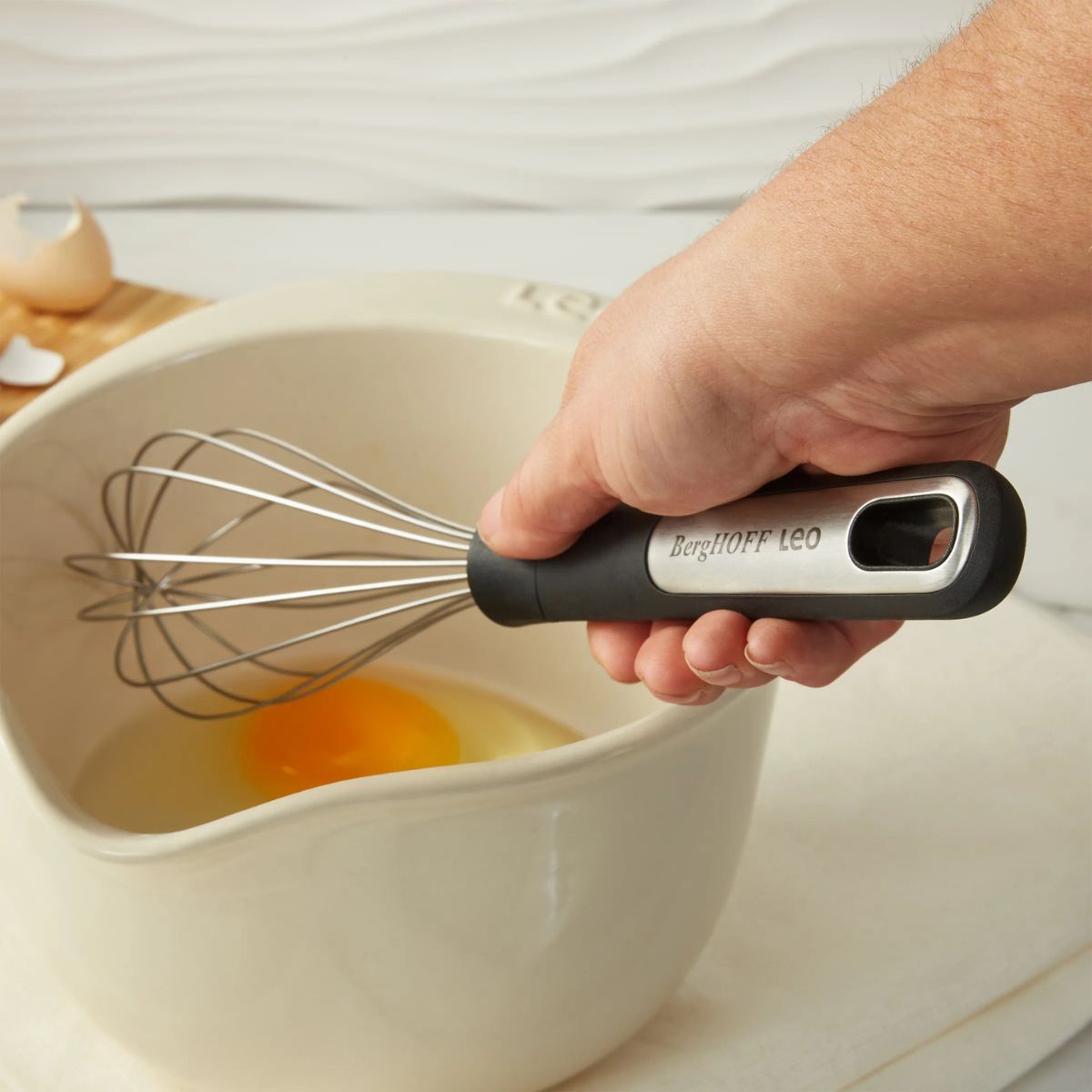 BergHOFF Leo Graphite Stainless Steel Whisk