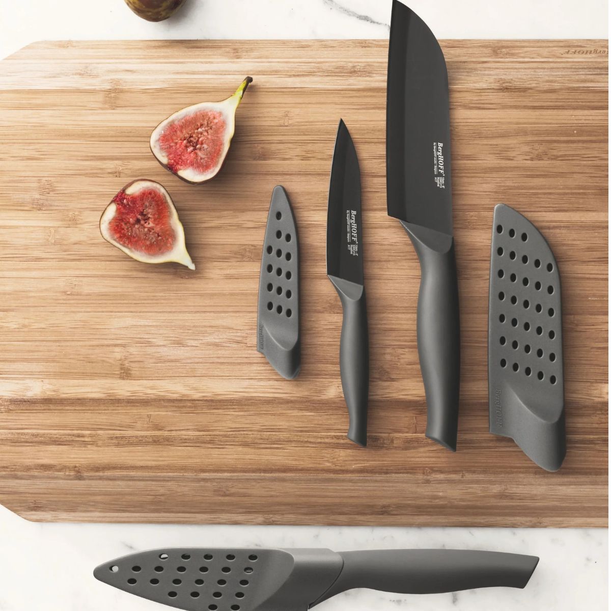 BergHOFF DiNA Vector Nonstick Stainless Steel 3Pc Knife Set