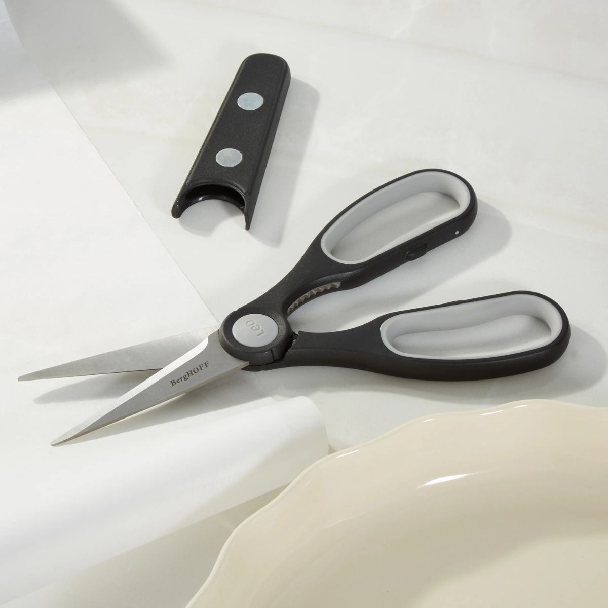 BergHOFF Leo Graphite Multifunctional Kitchen Scissors, Recycled 23cm