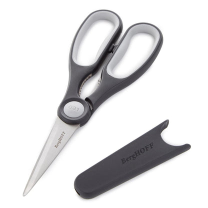 BergHOFF Leo Graphite Multifunctional Kitchen Scissors, Recycled 23cm