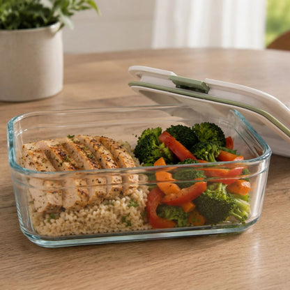 BergHOFF Leo Balance Perfect Seal Glass Food Container 0.5L/1.1L