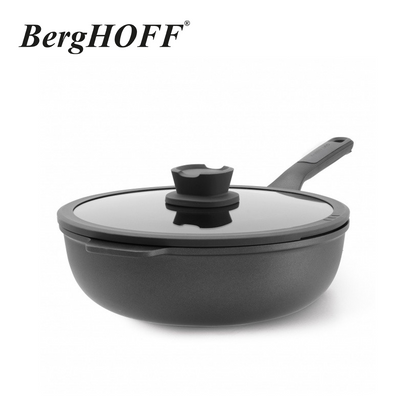 BERGHOFF Covered Wok Nonstick Stone+ 28cm