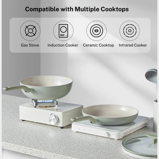 BergHOFF Balance wok pan ceramic cookware Singapore
