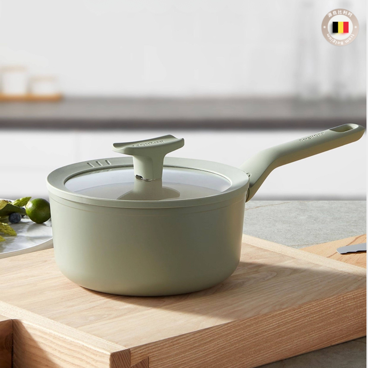 BergHOFF Non-stick Ceramic Sauce Pan 18CM with Lid