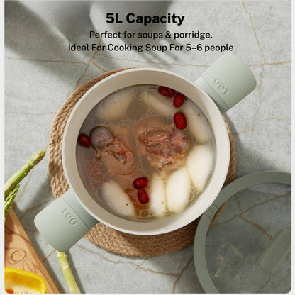 BergHOFF Non-stick Ceramic Stockpot With Glass Lid