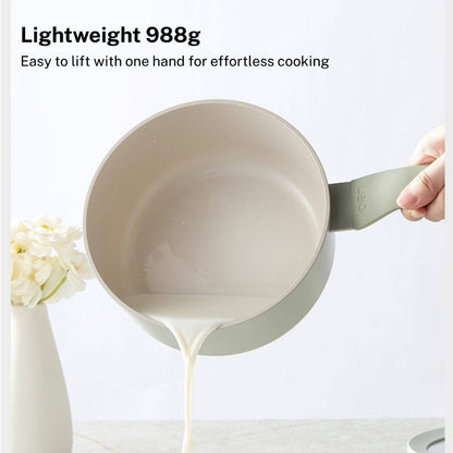 BergHOFF Non-stick Ceramic Sauce Pan 18CM with Lid